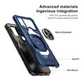 thumbnail image 6 of SPY CASE for Cricket Innovate E 5G Case w/Tempered Glass Screen Protector [Military Grade] Ring Car Mount Kickstand Shockproof Hard Phone Case - Blue, 6 of 7