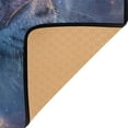 thumbnail image 4 of Area Rugs 72"x48" Indoor Non-Slip Wear Resistant Floor Mats Soft Large Carpets for Living Room Bedroom Home Decor Washable Rug Blue Tiger, 4 of 7