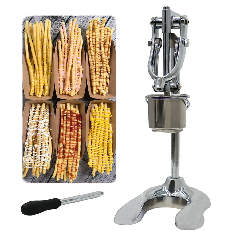 30cm French Fries Press Long Chips Machine Vertical Manual French Fries  Squeezer