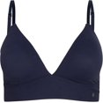 thumbnail image 6 of Lucky Brand Women's Bra - 3 Pack Comfort Soft Wire-Free T-Shirt Bras, Silver Sconce/Gardenia/Blue Iris, Size 36C, 6 of 6