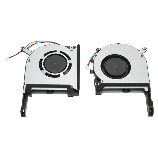 Ventilador de refrigeración para portátil Conector de alimentación de 4 pines Buena disipación de calor Reemplazo de ventilador de refrigeración pequeño y liviano para ventilador de CPU GPU FX506