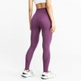 thumbnail image 4 of Outfmvch Yoga Pants Pantyhose for Women Thermal Leggings Wide Leg Pants Workout Leggings for Women Seamless Leggings Wide Leg Sweatpants Women Purple M, 4 of 7