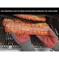 thumbnail image 5 of BBQ Smoker Grill Professional Meat Injector Syringe Kit with Heat Resistant Gloves and Silicone Mop Brush for Turkey Marinade Injection, 5 of 8