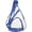 Blue, variant on Clear Sling Bag, Clear Bag Stadium Approved, Transparent Shoulder Crossbody Backpack for School