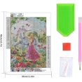 thumbnail image 2 of 30 X 40 Cm, princesse Et Le Cheval Blancdiamond Painting Broderie Diamant Peinture Canevas 5d Tableau Enfant Adulte Strass Lot Puzzle Dessin Deco, 2 of 5
