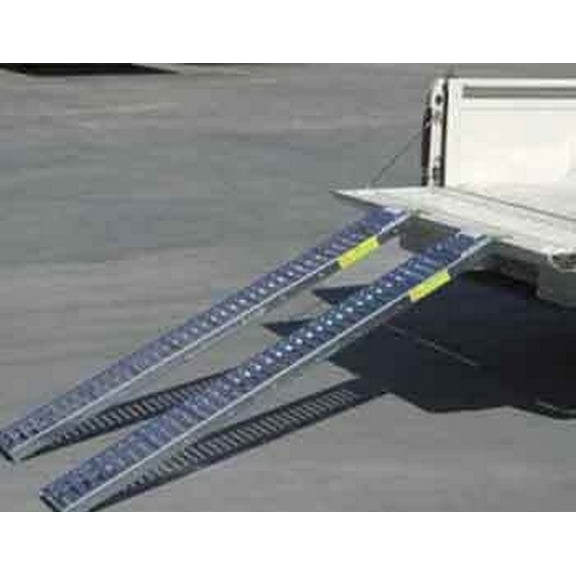 Pair of 1000 LB Steel Truck Metal Loading Ramps Load Planks for ATV Vehicle Auto