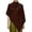 Brown, variant on uvwlwu Women Knit Cowl Neck Asymmetric Poncho Sweater Lightweight Knitted Shawl Wrap,S