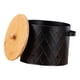 thumbnail image 1 of Recipiente de almacenamiento de cocina, contenedor de almacenamiento de alimentos con tapas, latas de almacenamiento de patatas de Metal para el hogar Negro Grande Macarena Botes de cocina, 1 of 8