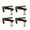 TYPE 2, variant on 4Pieces Practical Violin Fine Tuning Hook Metal String Turner Metal Texture for Enhanced Durability and Performances