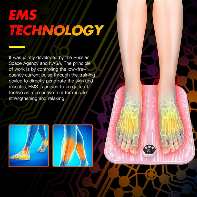 EMS Knee Massager Vibrator Joint Pain Relief Relaxation Treatment