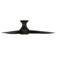 thumbnail image 3 of Corona 52" Matte Black Dimmable LED Smart Flush Mount Ceiling Fan with Remote Control, 3 of 6