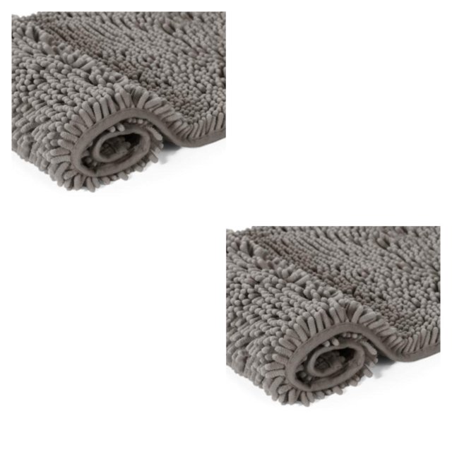 Yuarrent Alfombrilla de chenilla aspirable para limpieza y mantenimiento sin esfuerzo Absorción de fibra de agarre fuerte Type10 NO10