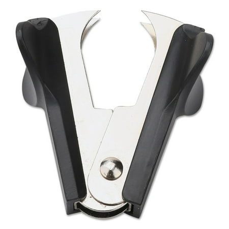 Jaw Style Staple Remover, Black, 3 per Pack