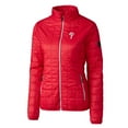thumbnail image 2 of Women's Cutter & Buck Red Philadelphia Phillies Rainier PrimaLoft Eco Full-Zip Puffer Jacket, 2 of 3