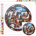 thumbnail image 1 of Kit Con Cuentas Cuadradas 5D DIY Muñeco Nieve Navidad Del 45x45cm, 1 of 9