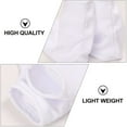 thumbnail image 2 of NICEXMAS 1 Pair White Two-Toe Socks for Men and Women with Grip Feature, 2 of 8