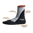 thumbnail image 2 of ARGOS Adult Unisex Stealth 4mm Spearfishing & Free Diving Booties, Size: XXL, 2 of 4