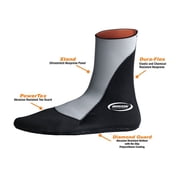 ARGOS Adult Unisex Stealth 4mm Spearfishing & Free Diving Booties, Size: XXL