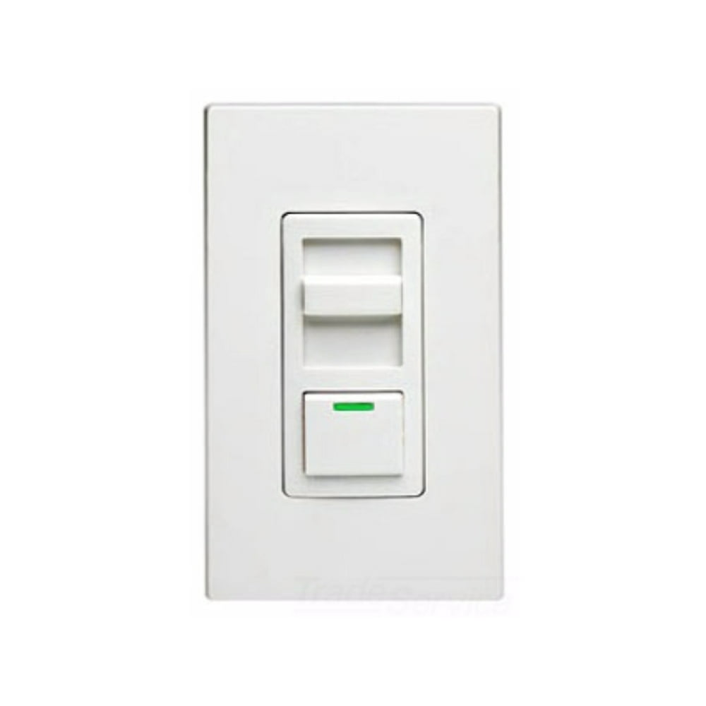 Leviton IP710DLZ IllumaTech 1200VA Preset Fluorescent Slide Dimmer