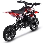 MotoTec DB-01 50cc 2-Stroke Kids Gas Dirt Bike Red
