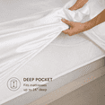 thumbnail image 4 of 100% Mulberry Silk Fitted Sheet with Deep Pocket Made in USA, Real 22 Momme Silk Bed Sheets, 6A Grade Pure Silk, Hypoallergenic&nbsp;, 4 of 8