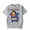 Gray, variant on CaseOh Merch T-shirts For Men And Women Fun Cartoon Print Tops Fashion Round Neck Short Sleeve Tee