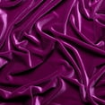 thumbnail image 2 of Ice Fabric Stretch Velvet Fabric by the Yard - 60" Wide Soft Stretchy Fabric for Sewing Clothes, Apparel, Costume, Crafts - 90% Polyester 10% Spandex - Magenta - 4 Yards, 2 of 7