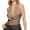 Khaki, variant on RMGVDSD Women Sequin Tank Tops Women Halter Backless Tank Tops Sexy Cowl Neck Summer Going Out Cami Tops Trendy Versatile Blouses Trendy Fashion Clothes