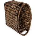 thumbnail image 2 of BIRDROCK HOME Woven Seagrass Magazine Basket - Brown Wash, 2 of 3