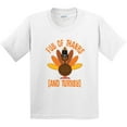 thumbnail image 3 of Inktastic Thanksgiving Dinner Holiday Turkey Youth T-Shirt, 3 of 5