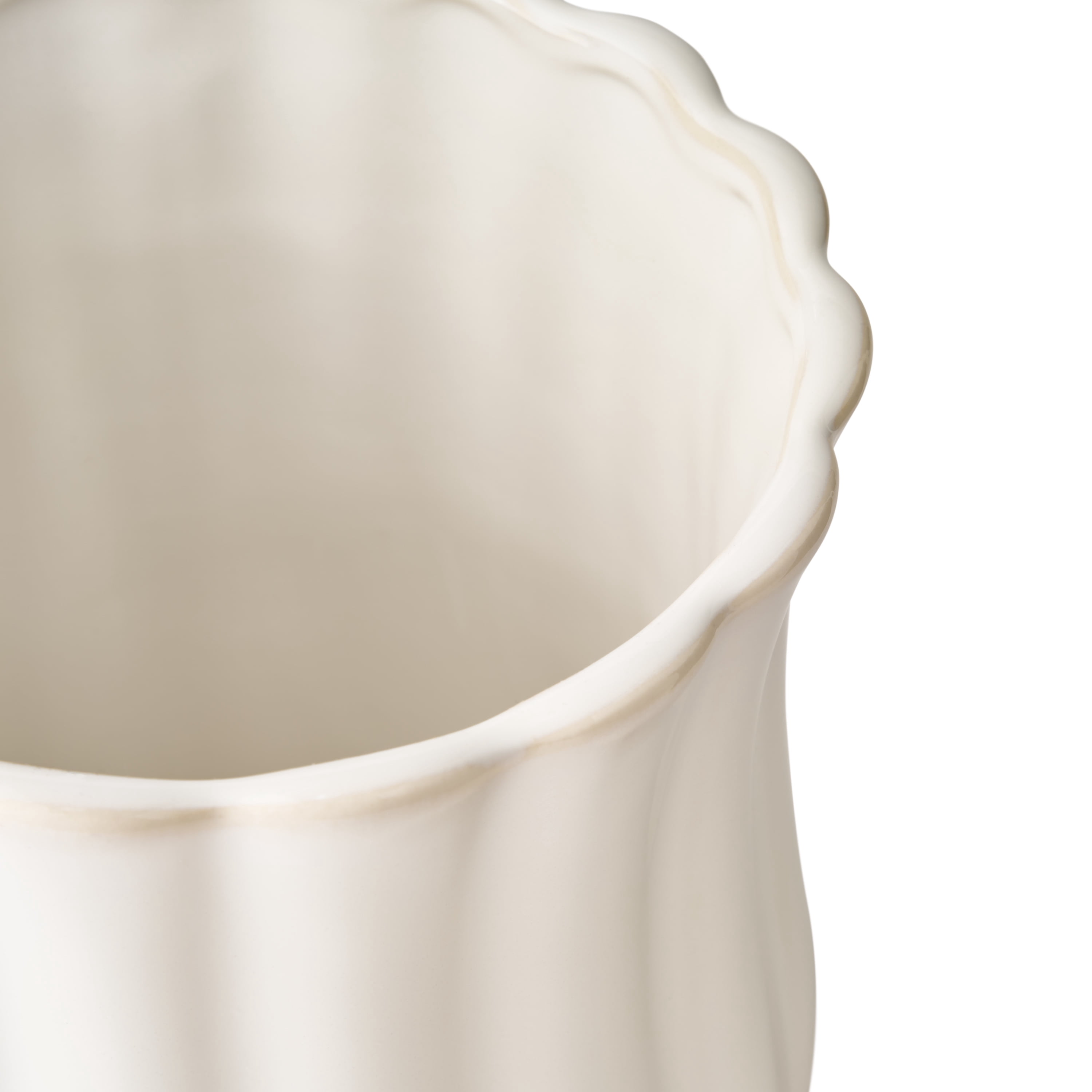 The Pioneer Woman White Colette Stoneware Kitchen Utensil Holder