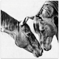 Kindred Colts Frameless Free Floating Tempered Glass Panel Graphic Wall Art , 38" x 38"
