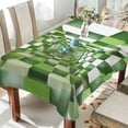 thumbnail image 4 of Ryvnso Geometric Illusion Rectangle Table Cloth Tablecover Dinning Tablecloth 60"x120", 4 of 8