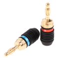 thumbnail image 3 of Enchufe de cable de audio 2pcs 24k Cable de sonido Enchufe de Plátano Accesorios cuadrados / MM Magideal Enchufe de cable de audio, 3 of 7