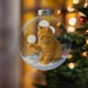 thumbnail image 4 of Decoraciones de Árbol de Navidad Lindos Gatos 2D Colgante Plano Ornamento, Gato Regalos de Navidad para Árbol Mesa Pared Decoración Festiva Del Hogar, 4 of 5