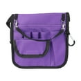 thumbnail image 1 of Cinturón organizador de enfermería - Bolsa de cintura con bolsillo Estuche Riñonera para de de tijeras Herramienta - púrpura Sunnimix Cinturón de la enfermera Organizador, 1 of 7