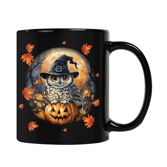 asddcavvf Hallowen Mug Cute Hallowen Pumpkin Mug Hallowen Theme Ceramic Mug 11oz Mug For Daily For Present