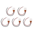 thumbnail image 3 of PTC Heater Plate Constant Temperature Aluminum Shell 220℃ Thermostat Heating Element with Red Black Wire 5pcs 36V, 3 of 8