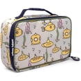 thumbnail image 1 of shiyou-Yummie Lunch Bag with Allergy Alert Cards - Submarines, Green, 1 of 4