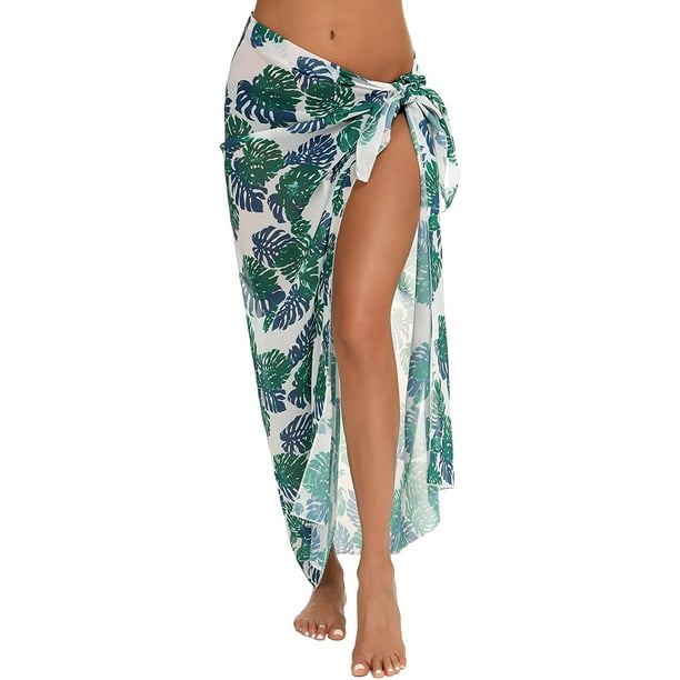 Tropical 3 Pack Bikini Set & Maxi Sarong