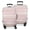 Pink Floral And, variant on Purple and Teal Paisley and Floral Pattern Luggage Cover Fashion Suitcase Cover Baggage Covers Fit 25-28 Inch Luggage (Go Travel)
