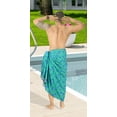 thumbnail image 3 of HAPPY BAY Men's Standard Surfing Sarong Full Beach Wrap One Size Sea, Dolphin Summer Vacation Party, 3 of 5