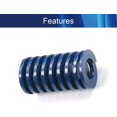 thumbnail image 3 of HUGFEGWE 40mm Load Mould Compression Die Spring Long Spiral Stamping Extra Light Load for Mechanical Equipment 3D Printer Accessories Blue 1PCS CJB91-25097, 3 of 7
