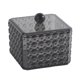 thumbnail image 1 of Contenedor para almohadillas cosméticas, organizador para hisopos de algodón, hisopo de algodón acrílico para maquillaje 97 cm x 97 cm x 95 cm, 1 of 9