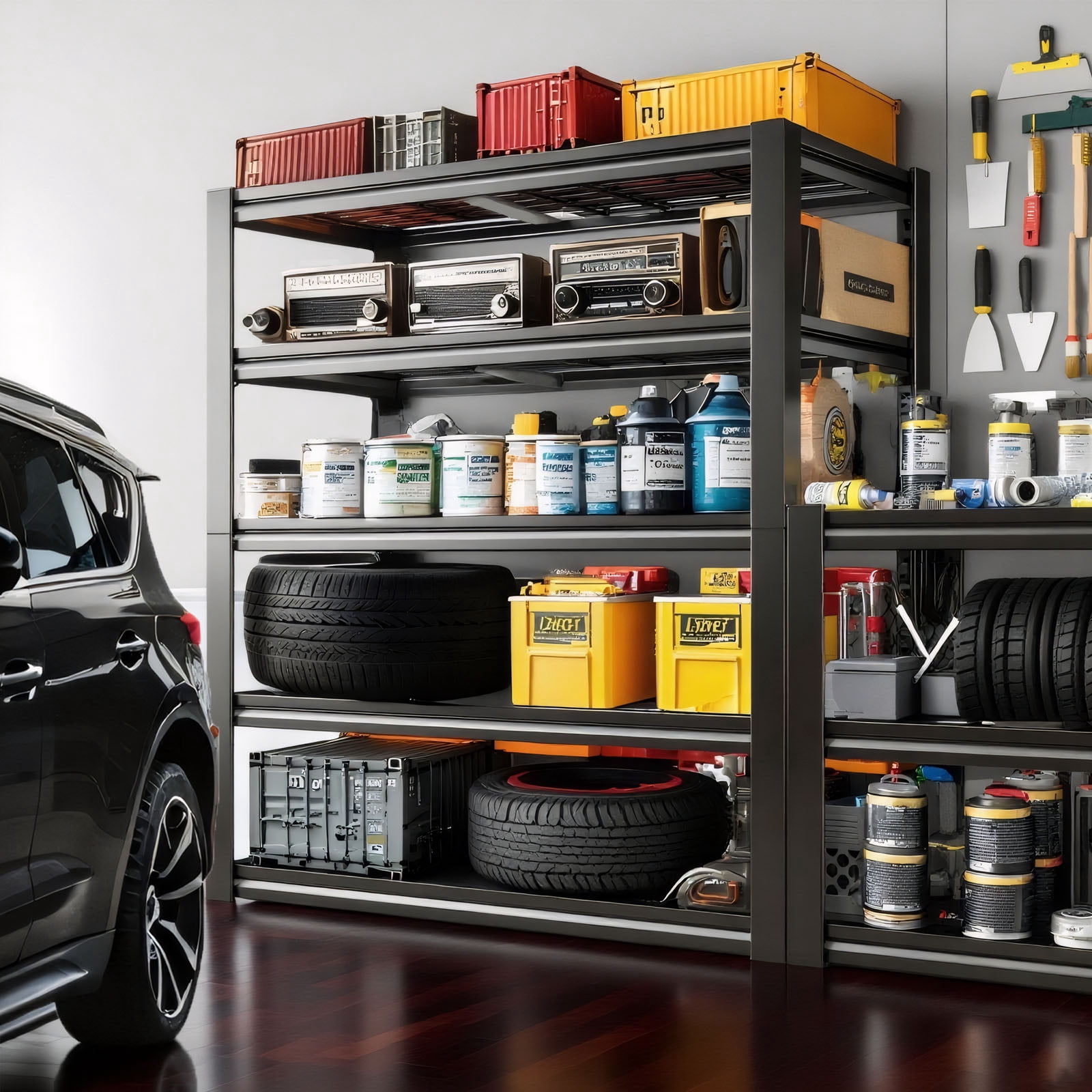 ZEUKMXOO Garage Shelving, 72