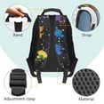 thumbnail image 4 of Yuyamidu Colorful Tractor Kids Backpack for School 8-10 School Bag Primary School Bookbag Children Backpacks for School 17 Inch Book Bag, 4 of 7