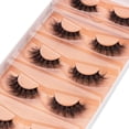thumbnail image 2 of Pestañas postizas DYSILK estilo mink, efecto desfilado, 5 pares, 6D, faux mink, 2 of 6