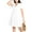 White, variant on POSESHE Women's Plus Size Summer Dress with Pockets, Casual and Party Ready