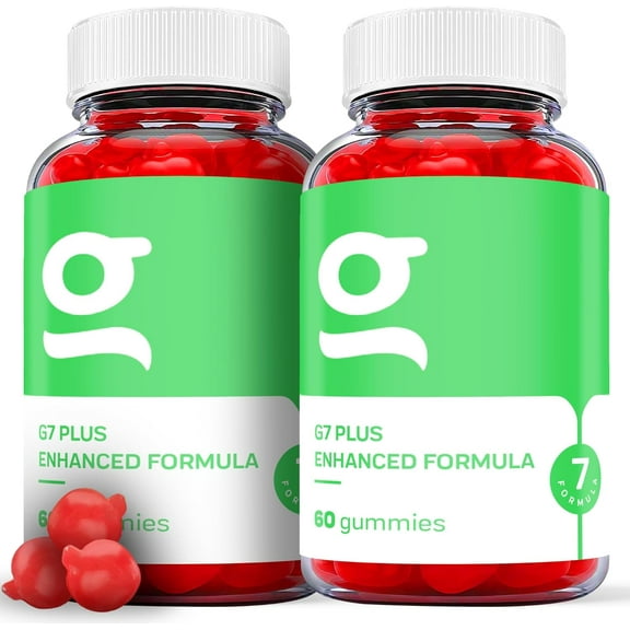 (2 Pack) G7 Plus Keto ACV Gummies - Apple Cider Vinegar Supplement for Weight Loss - Energy & Focus Boosting Dietary Supplements for Weight Management & Metabolism - Fat Burn - 120 Gummies