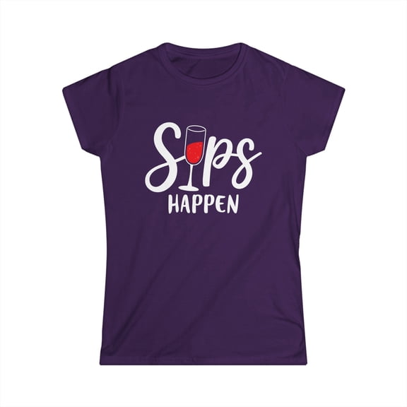 Sips Happen T Shirt
